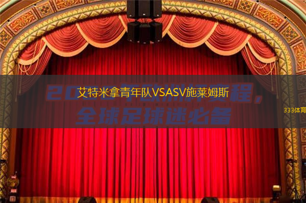 艾特米拿青年队VSASV施莱姆斯